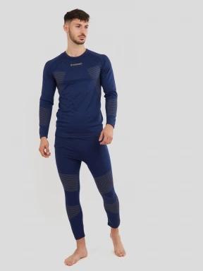 Fundango Seamless Baselayer Set herren baselayer-set dunkelblau 1