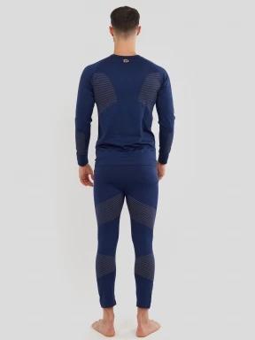 Fundango Seamless Baselayer Set herren baselayer-set dunkelblau 3