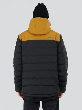 Fundango Passat Padded Jacket herren gesteppt übergangsjacke Schwarz 3