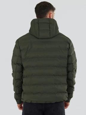 Fundango Patriot Padded Jacket herren gesteppt übergangsjacke oliv 3