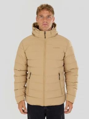 Fundango Hubble Padded Jacket herren gesteppt übergangsjacke gelb 1