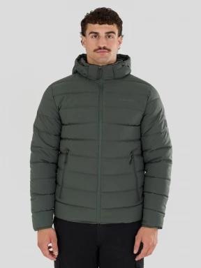 Fundango Hubble Padded Jacket herren gesteppt übergangsjacke Schwarz 1