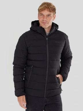 Fundango Hubble Padded Jacket herren gesteppt übergangsjacke Schwarz 1