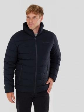 Fundango Arson Padded Jacket herren gesteppt übergangsjacke dunkelblau 1