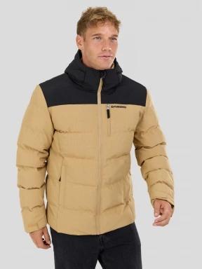 Fundango Passat II Padded Jacket herren wattierte winterjacke gelb 1