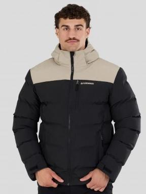 Fundango Passat II Padded Jacket herren wattierte winterjacke Schwarz 1