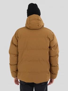 Fundango Newport Puffer Jacket herren wattierte winterjacke braun 3