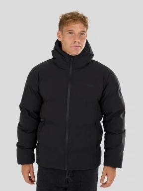 Fundango Newport Puffer Jacket herren wattierte winterjacke Schwarz 1