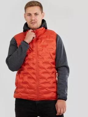 Fundango Smoke Vest herren westen orange 1