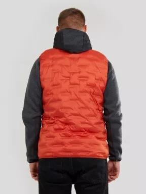 Fundango Smoke Vest herren westen orange 3