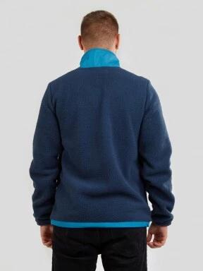 Fundango Haven Hybrid Jacket herren fleecepullover blau 3