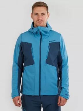 Fundango Rauris Softshell Jacket M herren softshelljacken hellblau 1