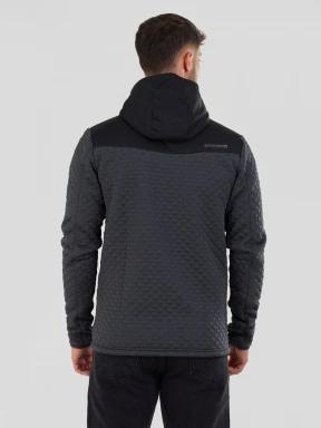 Fundango Ashford Insulated Fleece Jacket herren fleecepullover grau 3