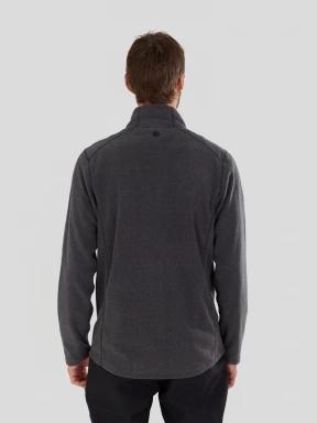 Fundango Jeffrey Fleece Jacket herren fleecepullover Schwarz 3