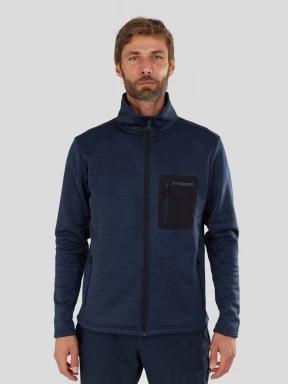 Fundango Revolution Fullzip Fleece herren fleecepullover dunkelblau 1