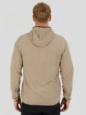 Fundango Nagano Full Zip Hoodie herren hybrid-midlayer sand 3