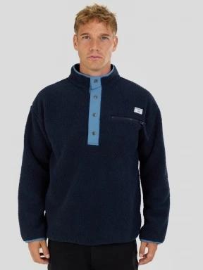 Fundango Phoenix Fleece Jacket herren fleecepullover dunkelblau 1