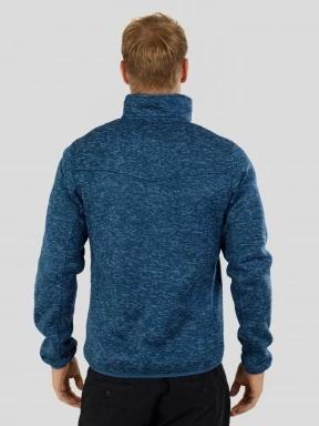 Fundango Cruz Knit Fleece Jacket herren fleecepullover dunkelblau 3
