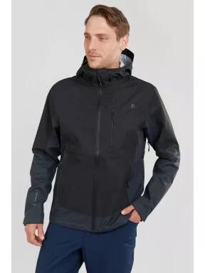 Fundango Piorini Waterproof Jacket herren outdoorjacke Schwarz 1