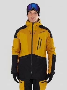 Fundango Rigel ECO 3L Jacket herren hard shell-jacke gelb 1