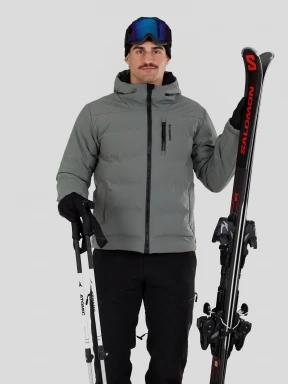 Fundango Portage Padded Jacket herren gesteppt skijacke grün 1