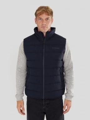 Fundango Vance Padded Vest herren westen dunkelblau 1
