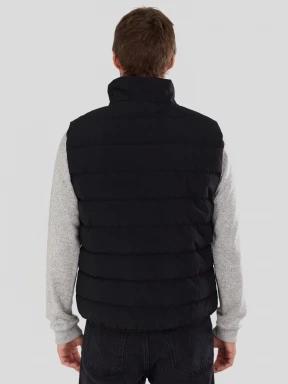 Fundango Vance Padded Vest herren westen Schwarz 3