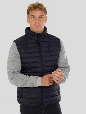 Fundango Flint Padded Vest herren westen dunkelblau 1