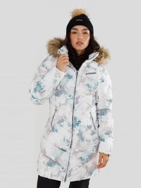 Fundango Puppis Padded Jacket damen wintermantel mehrfarbig 1