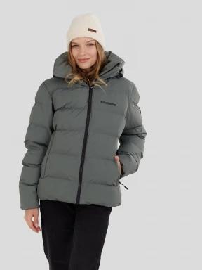 Fundango Amber Padded Jacket damen gesteppt übergangsjacke grün 1