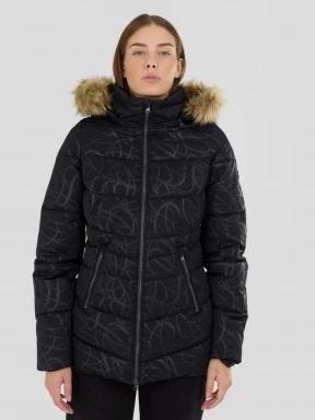 Fundango Prue Padded Jacket damen wintermantel Schwarz 1