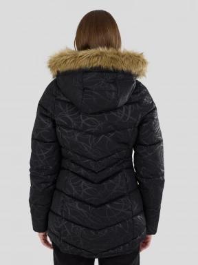 Fundango Prue Padded Jacket damen wintermantel Schwarz 3