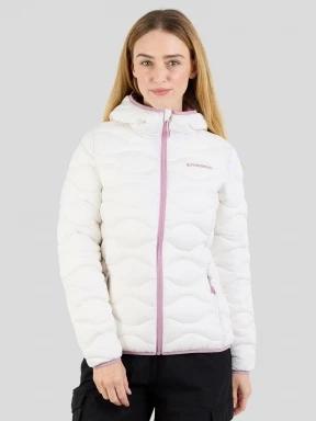 Fundango Vinke Padded Jacket damen gesteppt übergangsjacke weiß 1