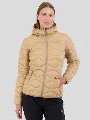 Fundango Vinke Padded Jacket damen gesteppt übergangsjacke gelb 1