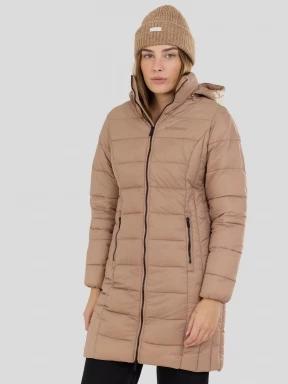 Fundango Lunel Padded Jacket damen gesteppt übergangsjacke braun 1