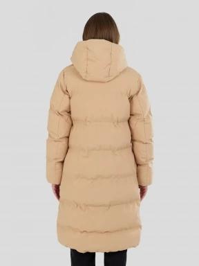 Fundango Cosycoat Long Padded Jacket damen wattierte winterjacke gelb 3