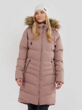 Fundango Puppis Padded Jacket damen wintermantel rosa 1