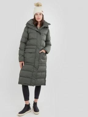 Fundango Sabina Padded Jacket damen wintermantel oliv 1