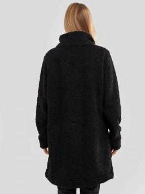 Fundango Elle Fleece Jacket damen mäntel Schwarz 3