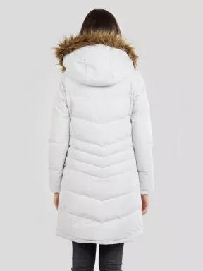 Fundango Puppis Padded Jacket damen wintermantel grau 3