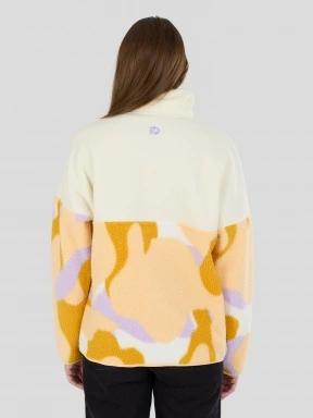 Fundango Riva Hybrid Pullover damen hybrid-midlayer weiß 3