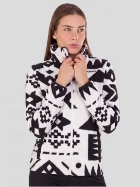 Fundango Serena Fleece Jacket damen fleecepullover weiß 1