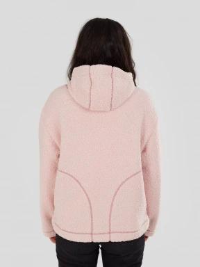 Fundango Juniper Pile Jacket damen kapuzenpullover rosa 3