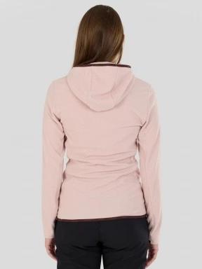Fundango Nigata Full Zip Hoodie damen hybrid-midlayer rosa 3