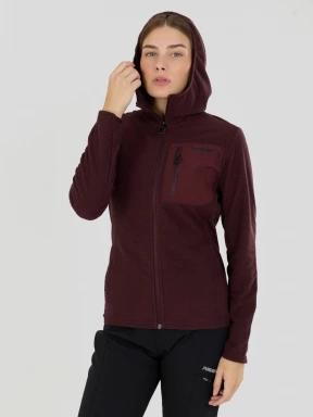 Fundango Nigata Full Zip Hoodie damen hybrid-midlayer lila 1