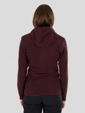 Fundango Nigata Full Zip Hoodie damen hybrid-midlayer lila 3