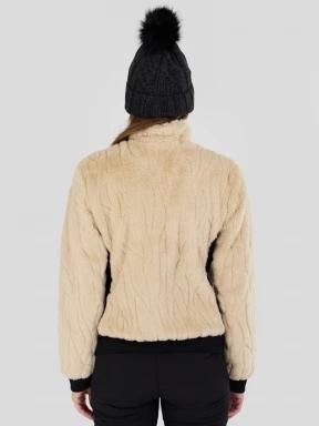 Fundango Marigold Shearling Jacket damen hybrid-midlayer sand 3