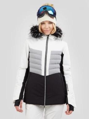 Fundango Salina Padded Jacket damen gesteppt skijacke weiß 1