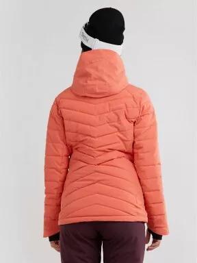 Fundango Punch Padded Jacket damen gesteppt skijacke rot 3