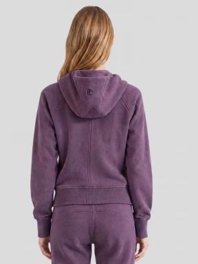 Fundango Coreline Full-Zip Sweater damen kapuzenpullover lila 3